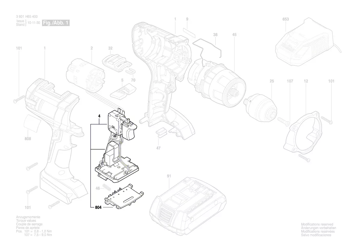 Module électronique réf. 1 607 233 514 BOSCH